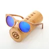 Ξύλινα Γυαλιά Ηλίου με Μπλέ Polarized Φακό - 2