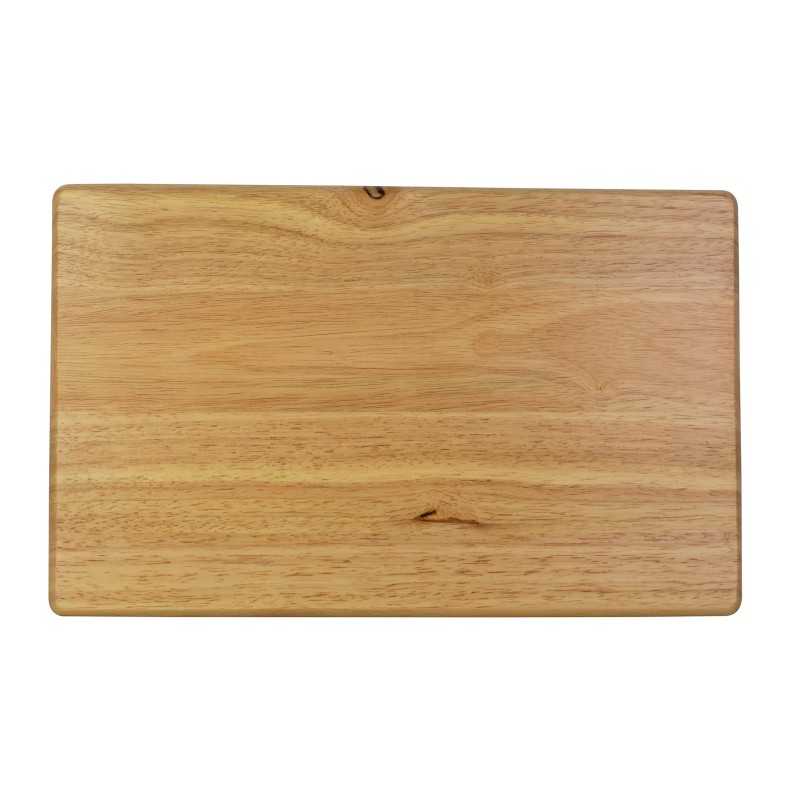 Ξύλινη Επιφάνεια Κοπής Από Rubberwood 40x25 εκ. - 2 Ξύλινη Επιφάνεια Κοπής Από Rubberwood 40x25 εκ. - 2