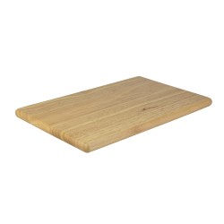 Ξύλινη Επιφάνεια Κοπής Από Rubberwood 40x25 εκ. - 1