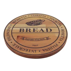 Ξύλινο Στρογγυλό Πλατώ Από Οξιά – “Bread” Φ30 Εκ. - 1