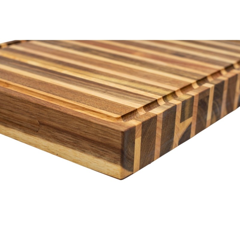 Ξύλινη Επιφάνεια Κοπής από Ακακία & Rubberwood 40x30x5 εκ. - 3 Ξύλινη Επιφάνεια Κοπής από Ακακία & Rubberwood 40x30x5 εκ. - 3