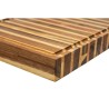 Ξύλινη Επιφάνεια Κοπής από Ακακία & Rubberwood 40x30x5 εκ. - 3