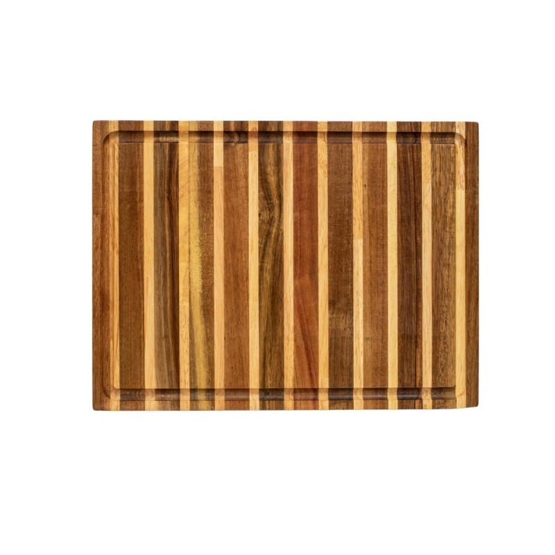 Ξύλινη Επιφάνεια Κοπής από Ακακία & Rubberwood 40x30x5 εκ. - 5 Ξύλινη Επιφάνεια Κοπής από Ακακία & Rubberwood 40x30x5 εκ. - 5