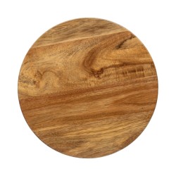 copy of Ξύλινο Πλατώ Πίτσας Από Rubberwood Με Λαβή Φ32, 36 Εκ. - 2