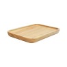Ξύλινα Ορθογώνια Πιάτα Rubberwood Με Τοίχωμα 25, 27, 30, 35, 38, 42, 45, 50, 60 Εκ. - 68