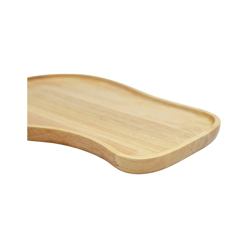 Ξύλινα Ακανόνιστα Πιάτα Rubberwood Με Τοίχωμα 33, 40 εκ. - 5 Ξύλινα Ακανόνιστα Πιάτα Rubberwood Με Τοίχωμα 33, 40 εκ. - 5