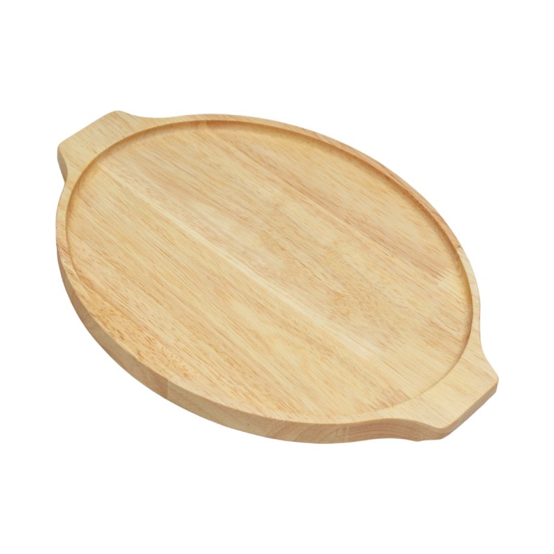 Ξύλινο Πιάτο Rubberwood Οβάλ Με Τοίχωμα 33, 40 Εκ. - 5 Ξύλινο Πιάτο Rubberwood Οβάλ Με Τοίχωμα 33, 40 Εκ. - 5