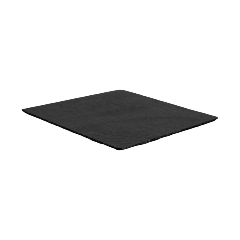 Ξύλινο Τετράγωνο Πλατό Rubberwood Με Πέτρα 29x29 Εκ. - 1 Ξύλινο Τετράγωνο Πλατό Rubberwood Με Πέτρα 29x29 Εκ. - 1