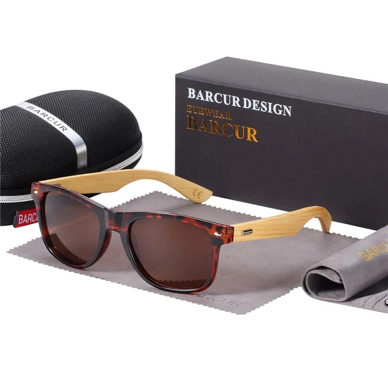 Γυαλιά Ηλίου Bamboo με Leopard σκελετό - 5 Γυαλιά Ηλίου Bamboo με Leopard σκελετό - 5