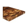 Ξύλινο πλατώ Σερβιρίσματος Mix End Grain Ακακίας Καρυδιάς Rubberowood Με Αυλάκι 35, 40, 45 Εκ. - 10