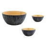 Ξύλινα Μπλε Μπολ Από Rubberwood 15, 17, 25, 30, 35 Εκ.
