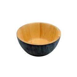Ξύλινα Μπλε Μπολ Από Rubberwood 15, 17, 25, 30, 35 Εκ.