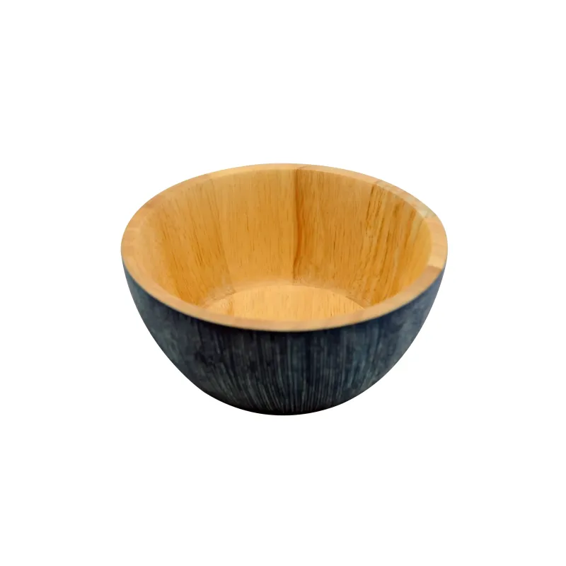 Ξύλινα Μπλε Μπολ Από Rubberwood 15, 17, 25, 30, 35 Εκ. Ξύλινα Μπλε Μπολ Από Rubberwood 15, 17, 25, 30, 35 Εκ.