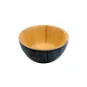 Ξύλινα Μπλε Μπολ Από Rubberwood 15, 17, 25, 30, 35 Εκ.