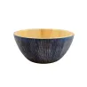 Ξύλινα Μπλε Μπολ Από Rubberwood 15, 17, 25, 30, 35 Εκ.