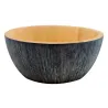 Ξύλινα Μπλε Μπολ Από Rubberwood 15, 17, 25, 30, 35 Εκ.
