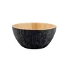 Ξύλινα Μαύρα Μπολ Από Rubberwood 15, 17, 25, 30, 35 Εκ.