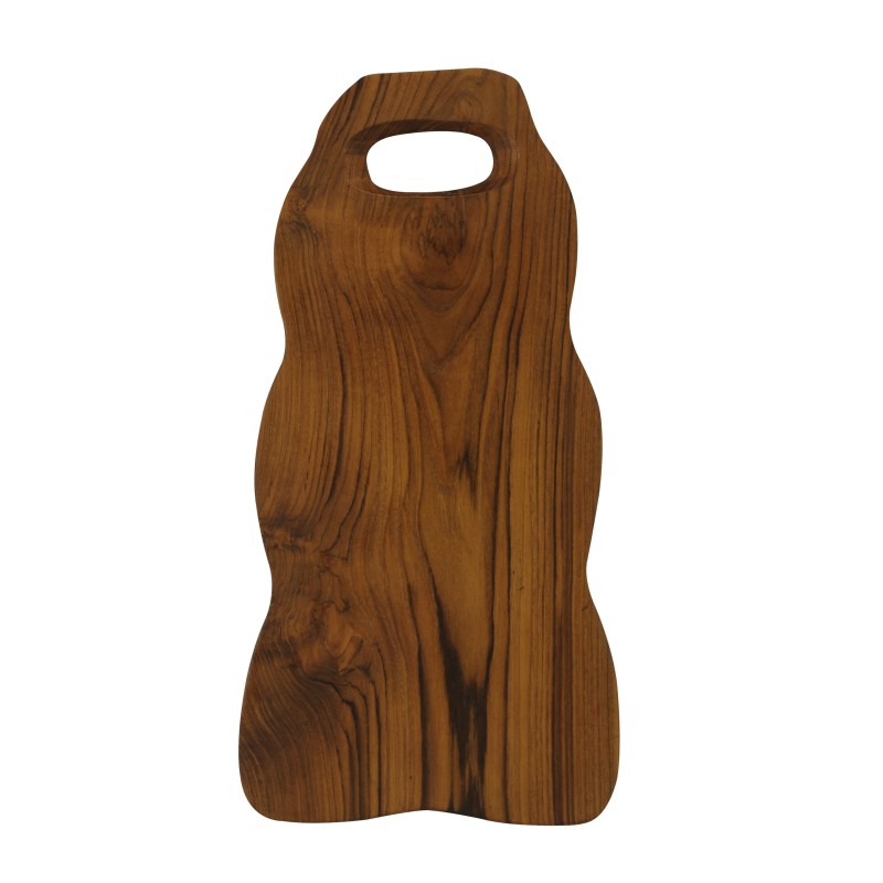 Χειροποίητο Ξύλο Kοπής Teak, Από Την Συλλογή "Tropical" 50x24 Εκ. - 2 Χειροποίητο Ξύλο Kοπής Teak, Από Την Συλλογή "Tropical" 50x24 Εκ. - 2