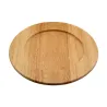 Σετ 4 Ξύλινα Πιάτα Rubberwood 20 Εκ. - 3
