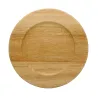 Σετ 4 Ξύλινα Πιάτα Rubberwood 20 Εκ. - 2
