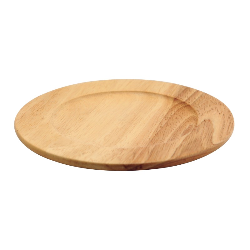 Σετ 4 Ξύλινα Πιάτα Rubberwood 26 Εκ. - 4 Σετ 4 Ξύλινα Πιάτα Rubberwood 26 Εκ. - 4