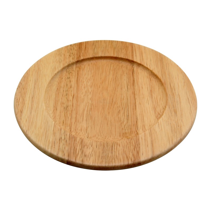 Σετ 4 Ξύλινα Πιάτα Rubberwood 26 Εκ. - 3 Σετ 4 Ξύλινα Πιάτα Rubberwood 26 Εκ. - 3