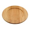 Σετ 4 Ξύλινα Πιάτα Rubberwood 26 Εκ. - 3