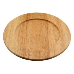 Ξύλινη Πιατέλα από ξύλο Rubberwood 33 Εκ. - 1