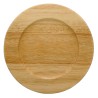 Ξύλινη Πιατέλα από ξύλο Rubberwood 33 Εκ. - 2