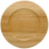 Ξύλινη Πιατέλα από ξύλο Rubberwood 40 Εκ. - 2