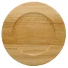 Ξύλινη Πιατέλα από ξύλο Rubberwood 36 Εκ. - 2