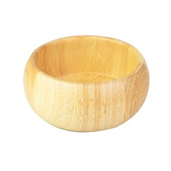 Ξύλινο Μπολ από Rubberwood 12x5,5 εκ. - 2