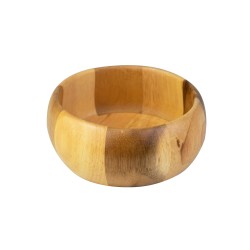 Ξύλινο Μπολ από Rubberwood και Ακακία 12x5,5 εκ. - 2