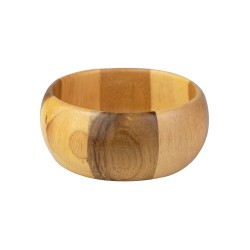 Ξύλινο Μπολ από Rubberwood και Ακακία 12x5,5 εκ. - 1