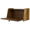 Ξύλινη Ψωμιέρα Σκουρόχρωμη 39x22x21 εκ. - 4