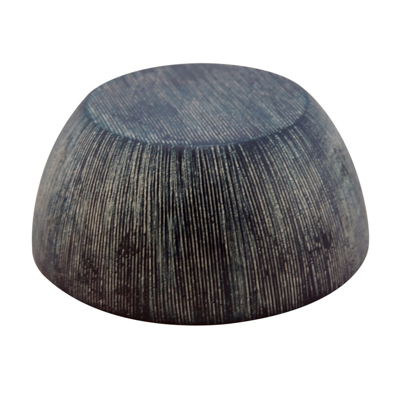 Ξύλινο Μπλε Μπολ Από Rubberwood 25x9 Εκ. - 3 Ξύλινο Μπλε Μπολ Από Rubberwood 25x9 Εκ. - 3