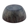 Ξύλινο Μπλε Μπολ Από Rubberwood 25x9 Εκ. - 3