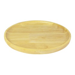 Ξύλινο Πιάτο Rubberwood 25 Εκ. - 5