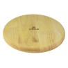 Ξύλινο Πιάτο Rubberwood 25 Εκ. - 4