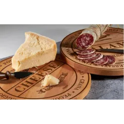 Ξύλινο Στρογγυλό Πλατώ Από Οξιά – “Cheese” Φ30 Εκ. - 4