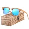 Γυαλιά Ηλίου Bamboo με Μπλε Polarized Φακό - 1