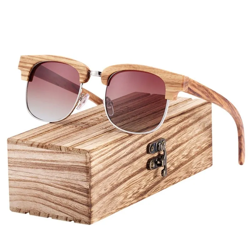 Γυαλιά Ηλίου Bamboo με Καφέ Polarized Φακό - 1 Γυαλιά Ηλίου Bamboo με Καφέ Polarized Φακό - 1