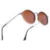 Γυαλιά Ηλίου Bamboo Vintage με καφέ Polarized Φακό - 4