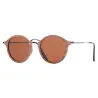 Γυαλιά Ηλίου Bamboo Vintage με καφέ Polarized Φακό - 3