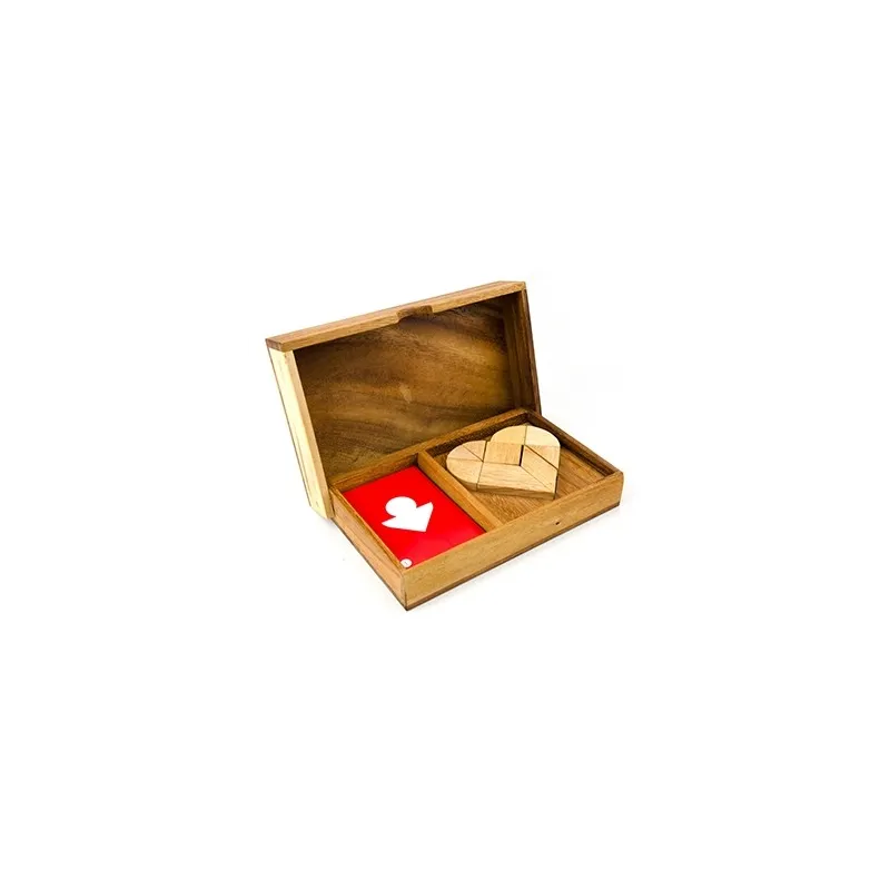 Διπλή καρδιά Tangram - 1 Διπλή καρδιά Tangram - 1