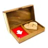 Διπλή καρδιά Tangram - 1